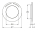 KWC Rosette, F5, mit Farbmarkierung, 2030045510