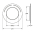 KWC Rosette, F5, mit Farbmarkierung, 2030047081