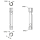 KWC Steckschlüssel, F5, 6-kant, 21x23, Geschlitzt und Gekürzt