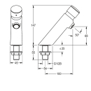 KWC Standventil, F3, Hydr, O. Mischung, 3l,...