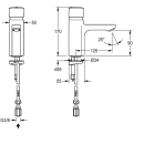 KWC Standventil, F5, Hydr, O. Mischung, 5l, Rohr