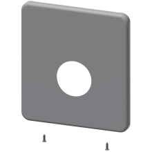 KWC Edelstahlabdeckplatte, F5, 205x225 mm, 2030051108
