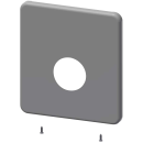 KWC Edelstahlabdeckplatte, F5, 205x225 mm, 2030051108