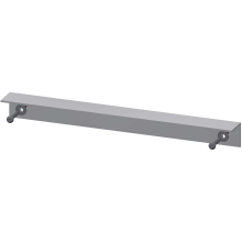 KWC Winkelleiste, VARIUS, Aluminium, Weiß, 380x40x40 mm, 2030051364