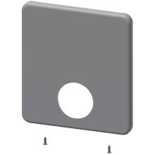 KWC Edelstahlabdeckplatte, F5, 205x225 mm, 2030052044