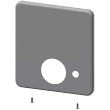 KWC Edelstahlabdeckplatte, F5, 205x225 mm, für Entleerung, 2030052050
