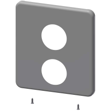 KWC Edelstahlabdeckplatte, F5, 205x225 mm, 2030052051