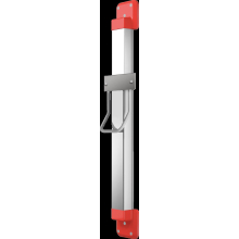 KWC Höhenverst, F5, für. Haartrockner, 250x1200x140 mm, Silber/signalrot