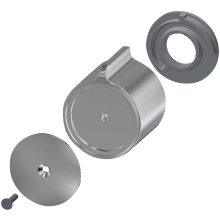 KWC Temperaturwahlgriff, F5, Metall, Sicherheitsschraube, 2030052851