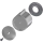 KWC Temperaturwahlgriff, F5, Metall, Sicherheitsschraube, 2030052851