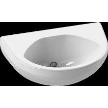 KWC Handwaschbecken, GFK, Hw.-mont, Weiß, 465x210x305 mm