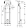 KWC Duschpaneel, F5, Hydr, Edelstahl, Mischer, für. Duschkopf