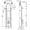 KWC Duschpaneel, F5, Hydr, MIRANIT, Thermostat, für....