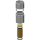 KWC Verlängerungsset, F3, Hydr. Durchgangsventil DN20, 33 mm
