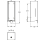 KWC Desinfektionsmittelspender, EXOS, Edelstahl, Aufputz, 120x345x120 mm