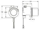 KWC Funktionsblock, F5, Thermostat, Magnetventil,...