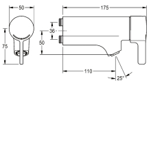 KWC Thermostatbatterie, F5, EHM, für Armatureneinheit Oder W.-mont