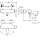 KWC Thermostat-wandbatterie, F5, EHM, Schwenkauslauf, 215 mm, Hygieneoption