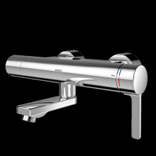 KWC Thermostat-wandbatterie, F5, EHM, Schwenkauslauf, 275 mm, Hygieneeinheit