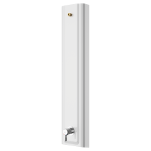 KWC Duschpaneel, F5, MIRANIT, Thermostat, EHM, für Duschkopf, Hygieneoption