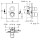 KWC Duscharmatur, F5, Hydr, Thermostat, UP, F-set, Hygieneeinheit, 2xBypass
