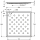 KWC Duschwanne, CAMPUS, Edelstahl, 800x59x800 mm, Bodenmontage