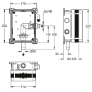 KWC Rohbauset, F3, Systembox R3, Spülen, für...