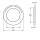KWC Rosette, F5, Kunststoff, mit Farbmarkierung, 2030068479