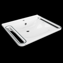 KWC Einzelwaschtisch, MEDCARE, MIRANIT, 650x150x550 mm,...
