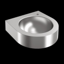 KWC Wandtrinkbrunnen, ANIMA, Edelstahl, 345x118x350 mm,...