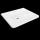 KWC Einzelwaschtisch, MEDCARE, MIRANIT, 650x150x550 mm, Weiß, Hahnloch