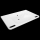 KWC Einzelwaschtisch, MEDCARE, MIRANIT, 850x150x550 mm, Weiß, Überlauf, Griff