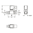 KWC Magnetventil, G3/4B, 230 VAC, 3600001772