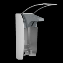 KWC Spender, MEDCARE, Edelstahl, AP, 82x287x223 mm, für. 500ml, Hebel 223 mm
