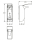 KWC Spender, MEDCARE, Edelstahl, AP, 94x321x230 mm, für. 1000ml, Hebel 230 mm