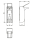KWC Spender, MEDCARE, Edelstahl, AP, 94x341x170 mm, für. 1000ml, Hebel 170 mm