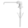 KWC Einwegpumpe, MEDCARE, Kunststoff, für 500ml