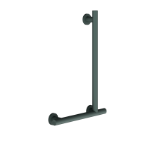 KWC Winkelgriff, MEDCARE, Edst, Grau, 90 Grad, 400x600x84 mm, Ausf. Links