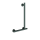 KWC Winkelgriff, MEDCARE, Edst, Grau, 90 Grad, 400x600x84 mm, Ausf. Links