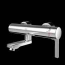 KWC Thermostat-wandbatterie, F5, EHM, Schwenkauslauf, 135...