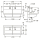 KWC Waschplatzeinheit, PLANOX, Edst, 2400x530x440 mm, 4xWandventil Hydr