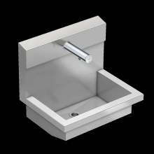 KWC Waschplatzeinheit, PLANOX, Edst, 600x530x440 mm, Wandventil Elektronisch