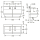 KWC Waschplatzeinheit, PLANOX, Edst, 1800x530x440 mm, 3xWandventil Elektron