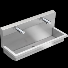 KWC Waschplatzeinheit, PLANOX, Edst, 1200x530x440 mm, 2xMBatt. Elektronisch