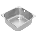 KWC Einlegebecken, SIRIUS, Edelstahl, 460x300x460 mm,...