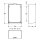 KWC Hygieneabfallbehälter, EXOS, Edst, AP, 230x346x125 mm, Front ESG Weiß