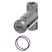 KWC Durchgangsventil, F3, Hydraulisch, für Standdusche, 3600009677