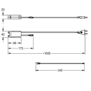 KWC Steckernetzteil, A3000open, Eing. 230 VAC, Ausg. 24...