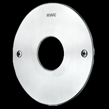 KWC Abdeckplatte, A3000open, Edst, Rund, D: 136 mm, für Sensoraufnahme