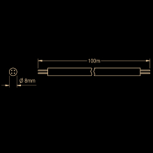 KWC Systemkabel, A3000open, 100 m, Halogenfrei